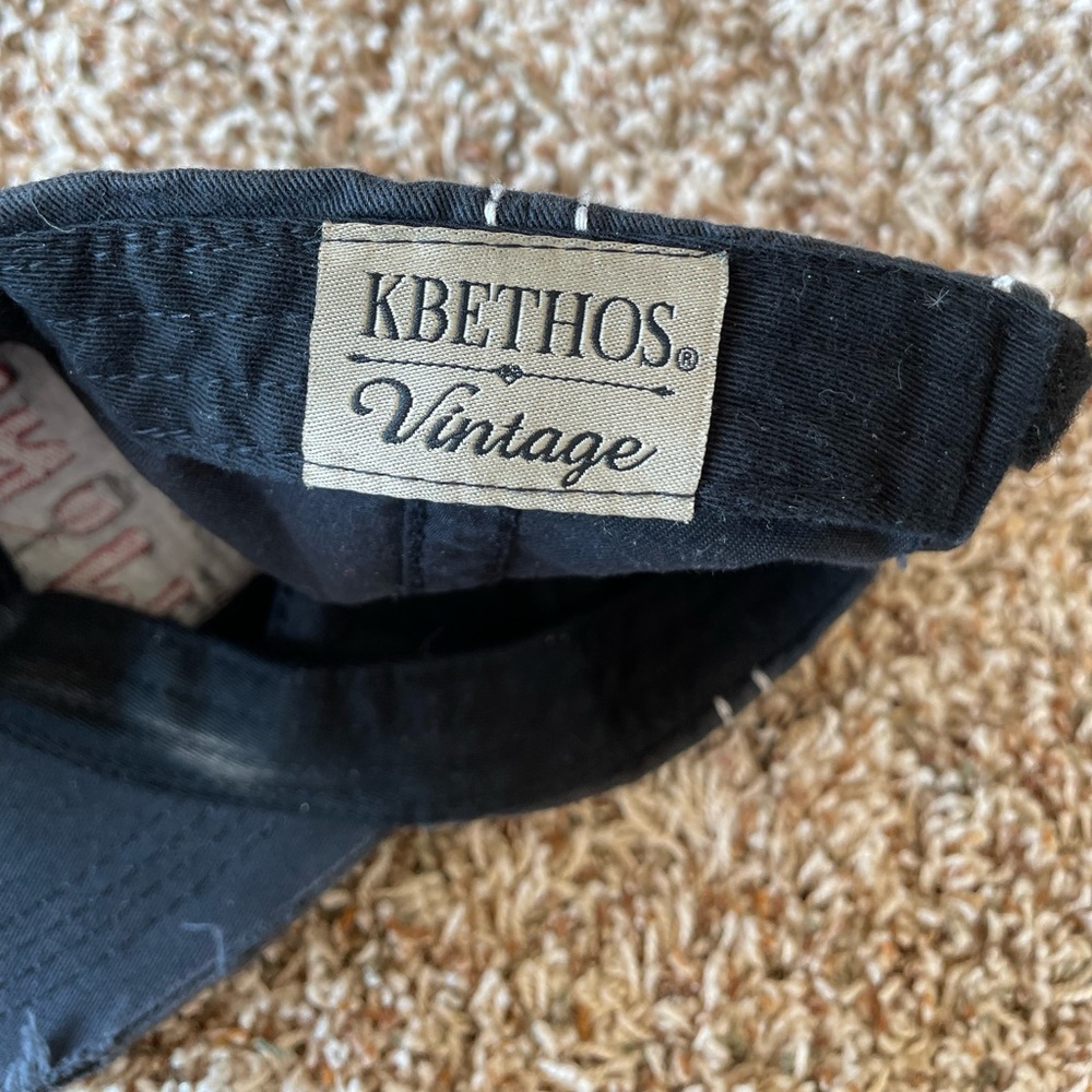 Wine Adjustable Distressed Hat - image 2